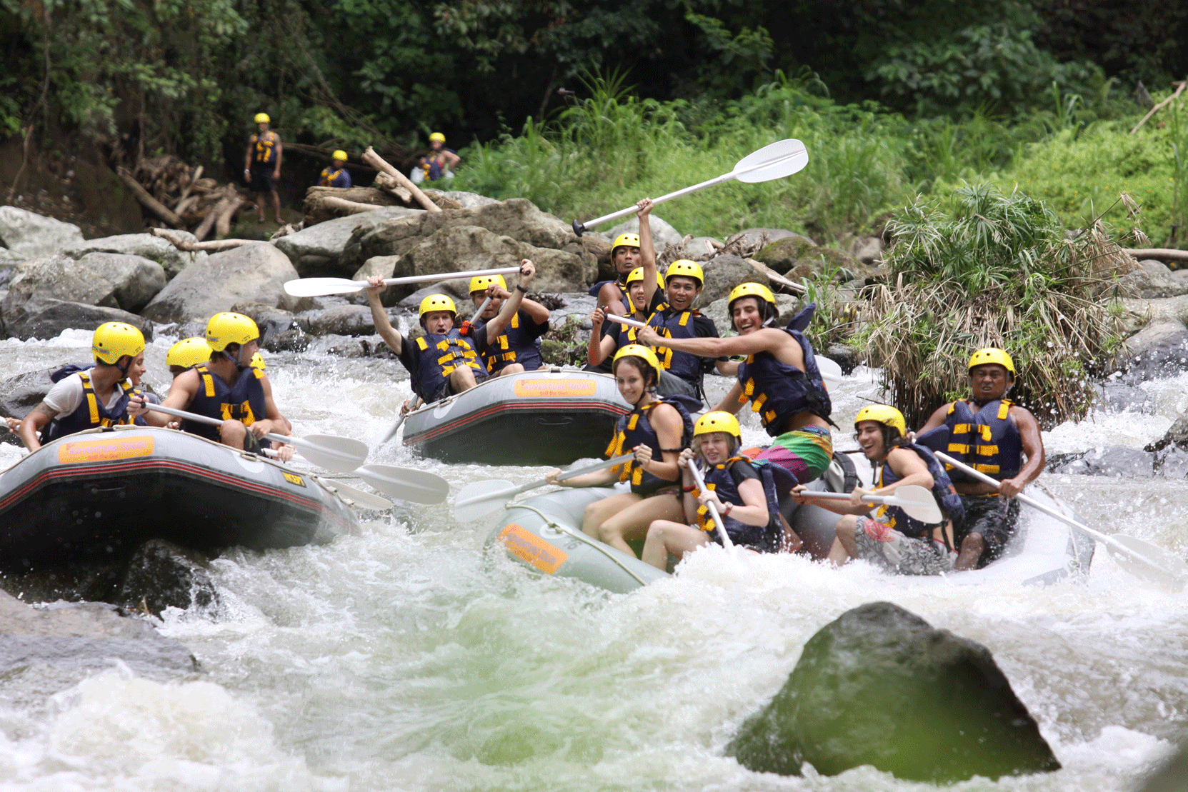 Experience White Water Rafting Adventures in Bali